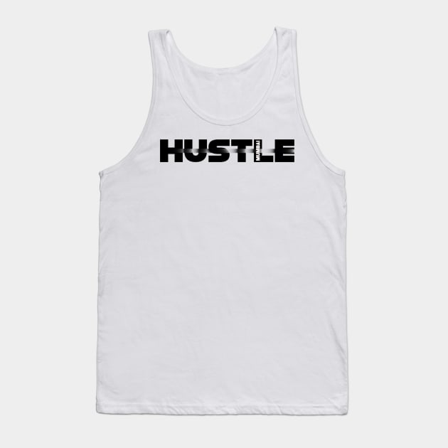 Hustle mumbai Tank Top by SAN ART STUDIO 